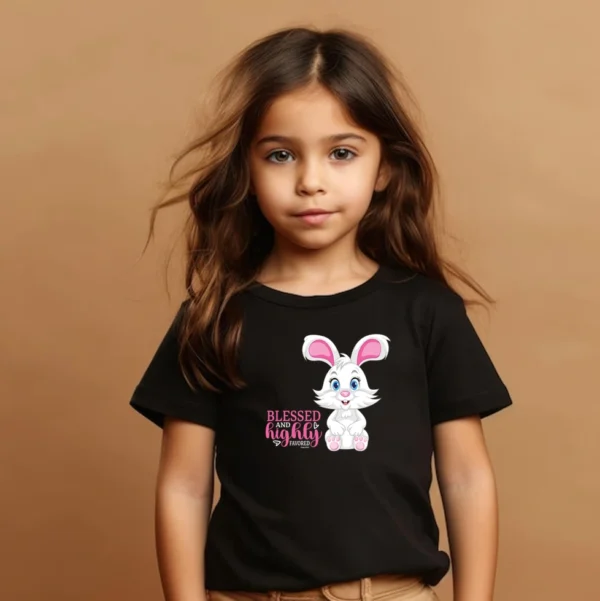 Blessed & Highly Favoured - Kid’s Premium Cotton T-shirt – Girl/Boy