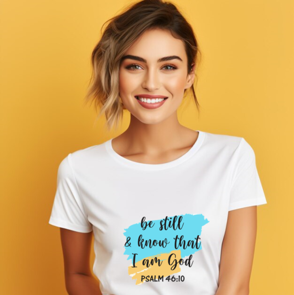 Be Still – Women’s Premium Cotton T-shirt