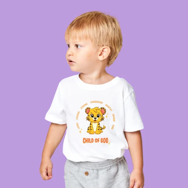 Child of God Overall - Kid’s Premium Cotton T-shirt – Girl/Boy - Image 4