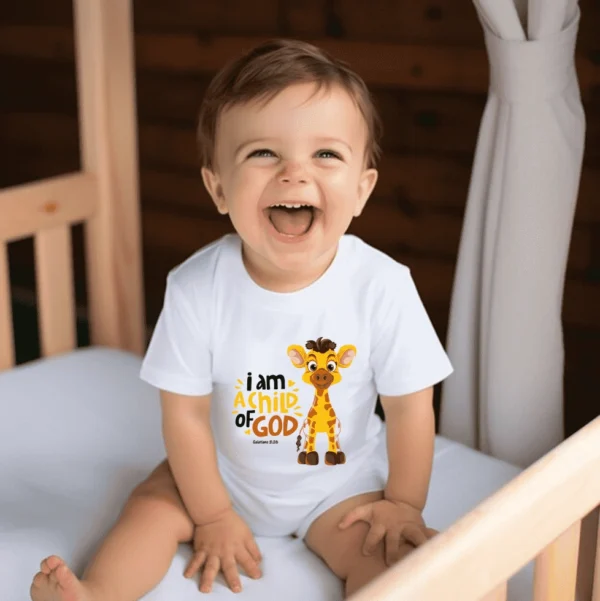 I am a child of God – Kid’s Premium Cotton T-shirt – Girl/Boy