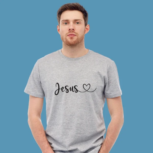 Jesus – Men’s Premium Cotton T-shirt - Image 2