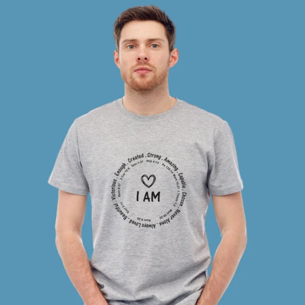 I AM – Men’s Premium Cotton T-shirt