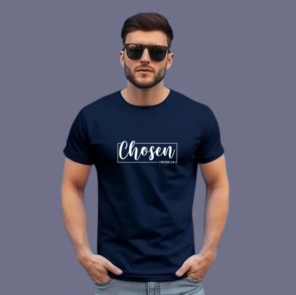 Chosen – Men’s Premium Cotton T-shirt - Image 4