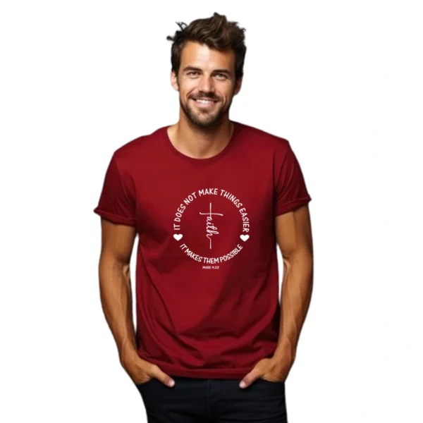 Faith – Men’s Premium Cotton T-shirt