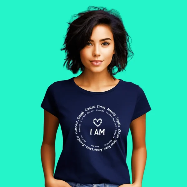 I AM – Women’s Premium Cotton T-shirt