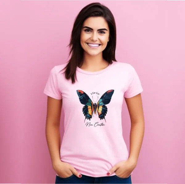 New Creation – Women’s Premium Cotton T-shirt - Image 4